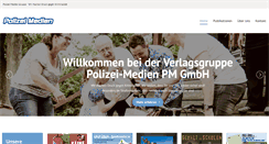 Desktop Screenshot of polizeimedien.de